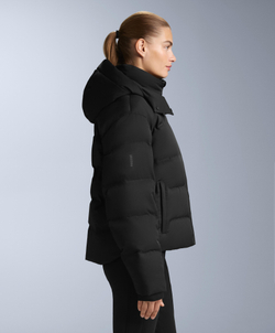 OYSHO Водонепроницаемая пуховая куртка Minardi Piume SKI, черный