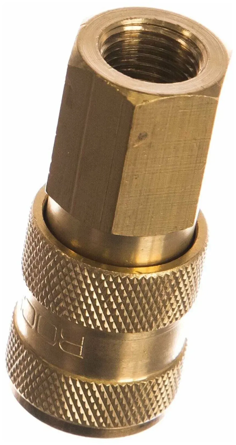 Быстроразъем RF-BSE1-2SF пневматический с клапаном, внутренняя резьба 1/4" (в пластиковом держателе) ROCKFORCE