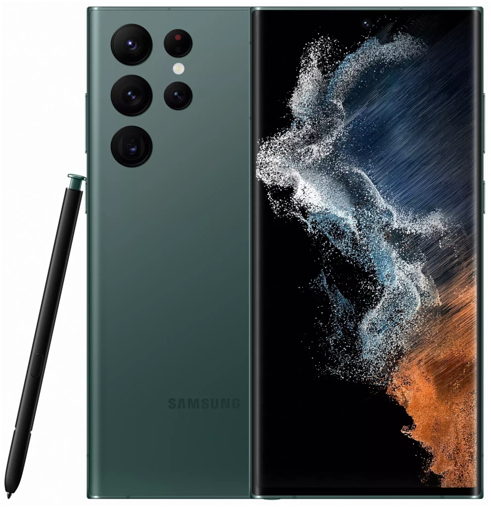 Смартфон Samsung Galaxy S22 Ultra 12/256GB SM-G908Е Зеленый