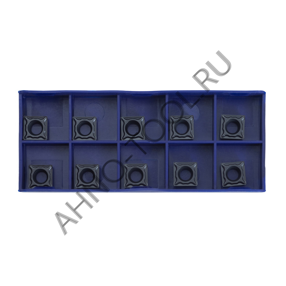 Пластина твердосплавная ISO SCMT09T304-PSA ACP20B AHNO по стали, получистовая