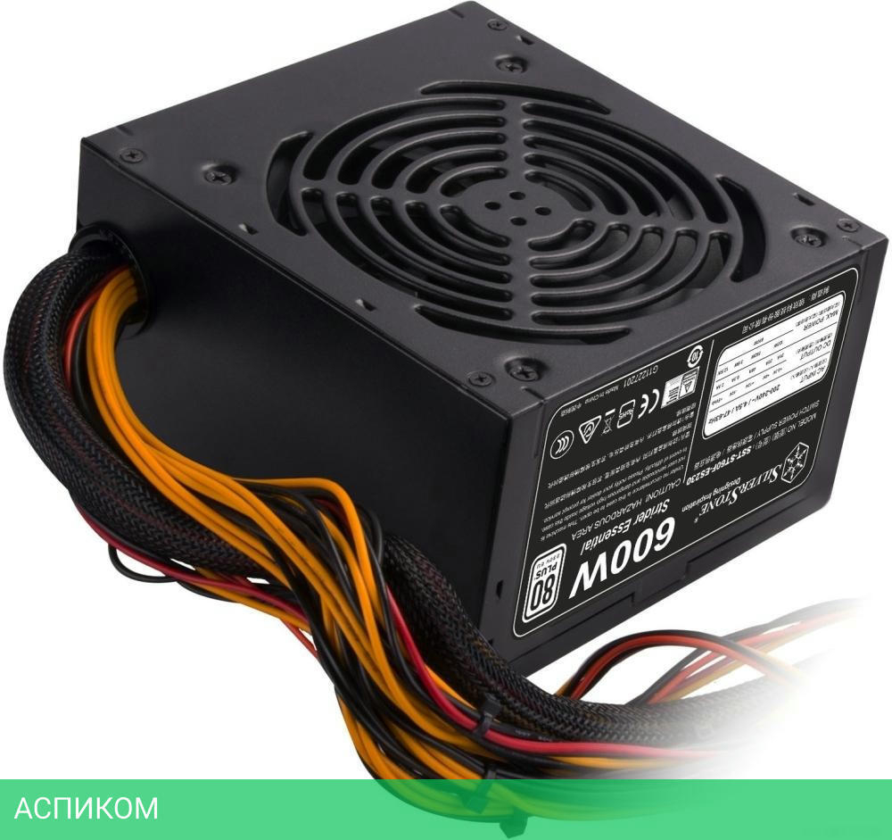 Блок питания SilverStone ST60F-ES230 600W (SST-ST60F-ES230)