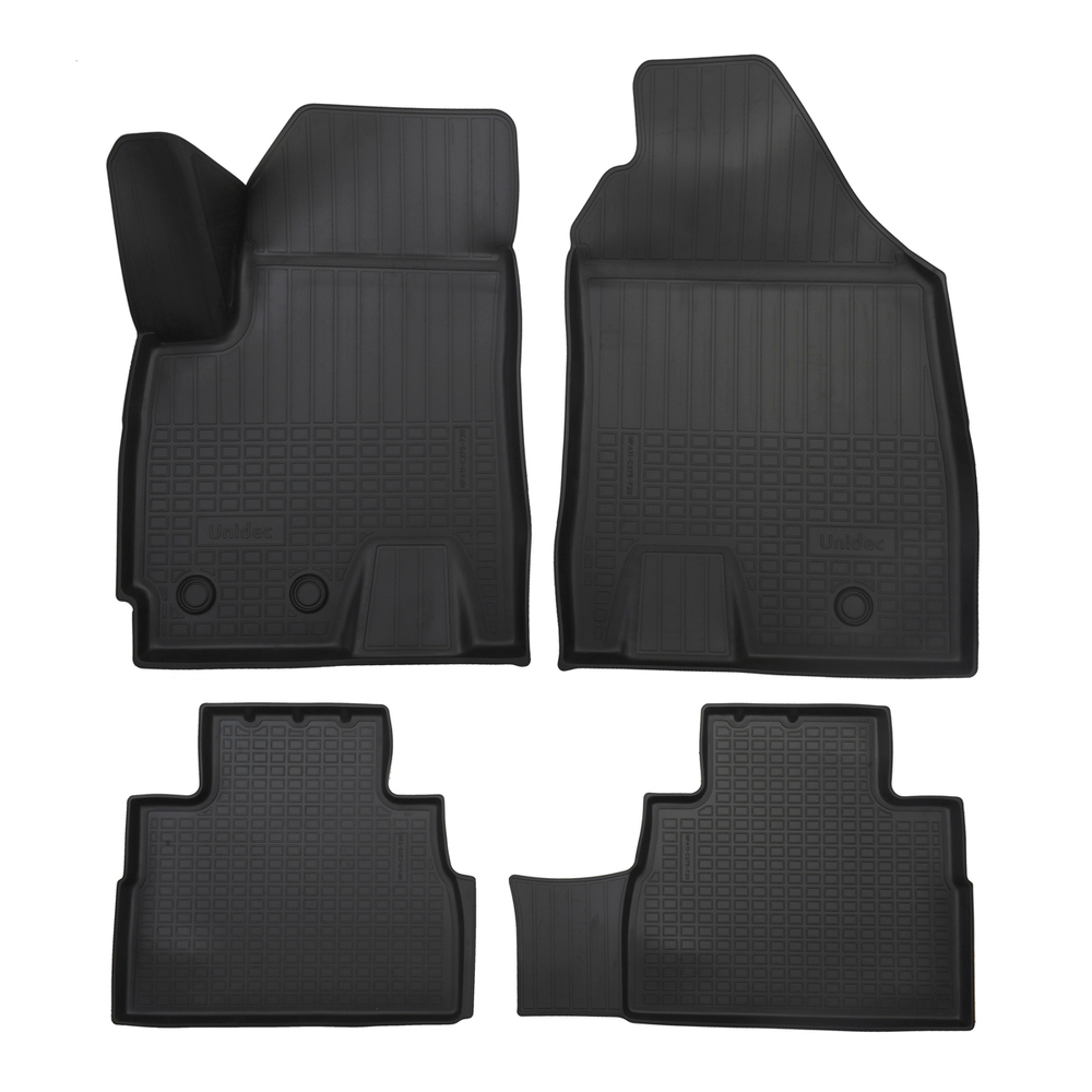 Ковры в салон Norplast/Unidec для JETOUR X70PLUS (2020-) Черный, арт.NPA11-C375-720