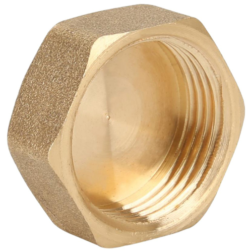 Заглушка Gappo ВР латунная 1 1/4"