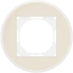 Donel A07 Natural Round Молочное стекло рамка 1-я, серия DB