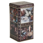 Банка жестяная Кофе3П87*87h165v120-02075