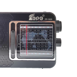 Радиоприемник Fepe FP-1820 чёрный