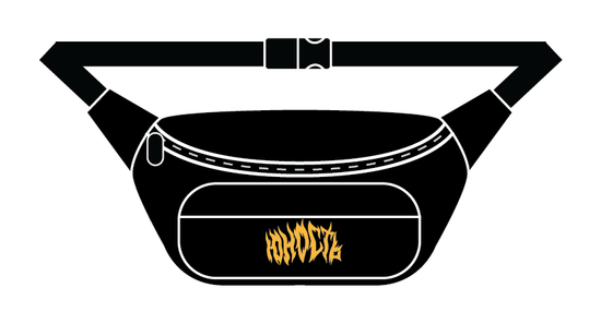 Сумка ЮНОСТЬ Пламя Лого Чёрный