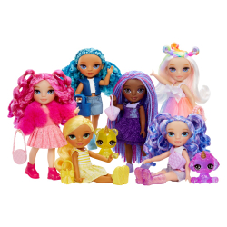 Rainbow High Littles - Модная кукла Sapphire Bradshaw (Сапфировая) + животное 531197