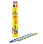 Карандаши 12цв.шестигран, тубус с точилкой (Каляка-Маляка)