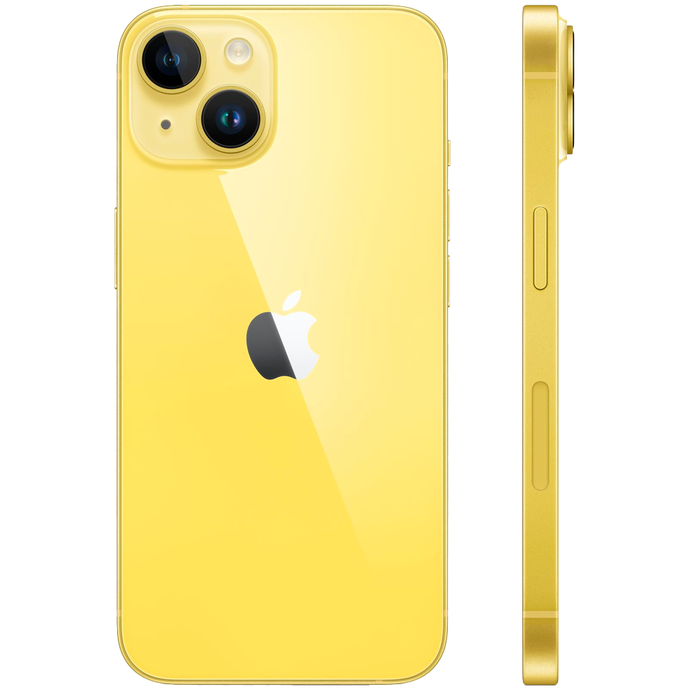 Смартфон Apple iPhone 14 512GB, Yellow (Желтый)