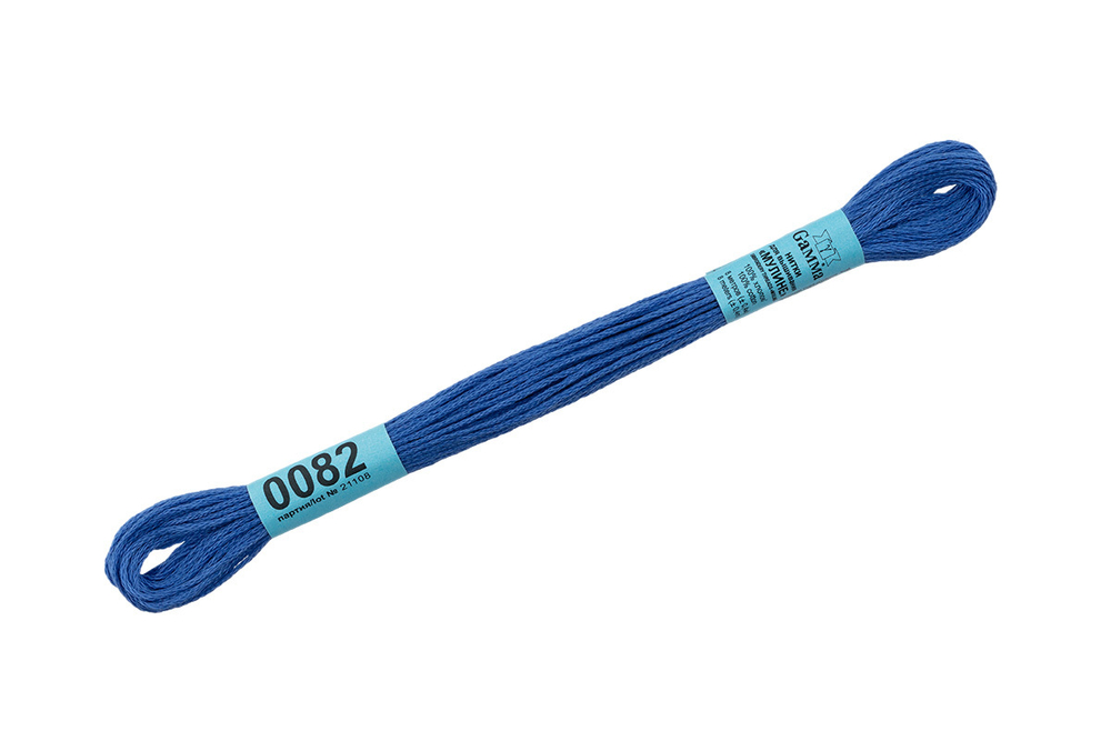 Мулине "Gamma" , 100% хлопок, 8 м, №0082
