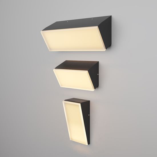 Уличный настенный светильник Outdoor O436WL-L20GF3K