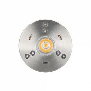 Подводный светодиодный светильник 7W 6000К 027868 KT-AQUA-R85-7W White6000 (SL, 25 deg, 12V) серебристый Arlight