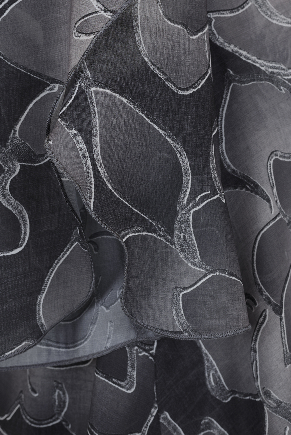 Блузка 2543АП, Цветы #284Ца092543АП