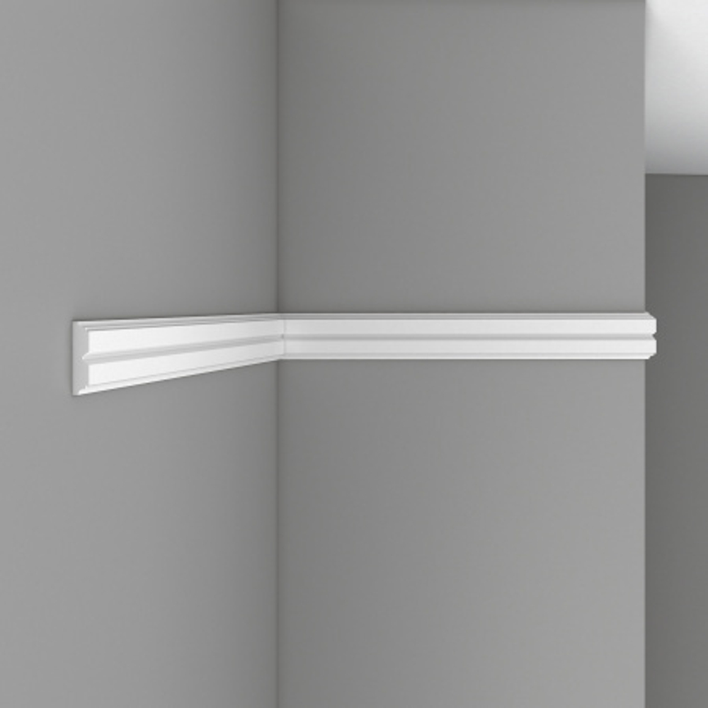 Молдинг гладкий Decomaster 97624 50х12х2400мм