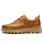 GOG Top Grain Cow Leather Fashion Vintage Work Boots Men"s Brown