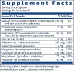 Klaire Labs - Multi-Mineral Complex without Iron 100 capsules