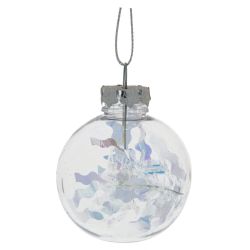 GAEM Набор из 6шт Украшение новогоднее "Шар", D 6 см, L17,5 W6 H11,5 см