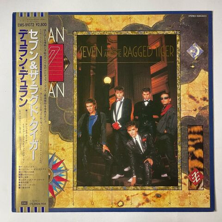 Винтажная виниловая пластинка LP Duran Duran Seven And The Ragged Tiger (Japan 1983) (Obi) Shadows On Your Side