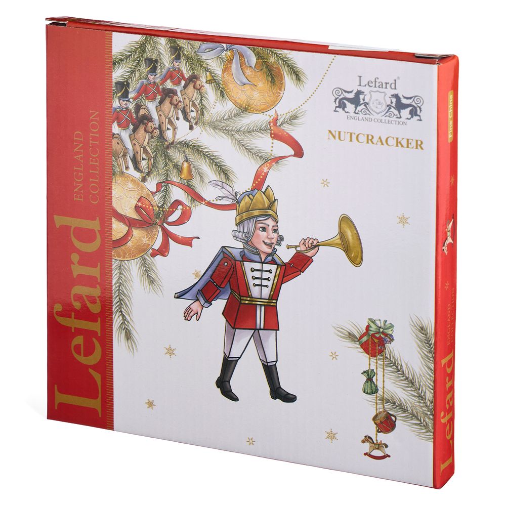 ТАРЕЛКА ЗАКУСОЧНАЯ LEFARD "ЩЕЛКУНЧИК" 20,5 СМ (КОР=18ШТ.)