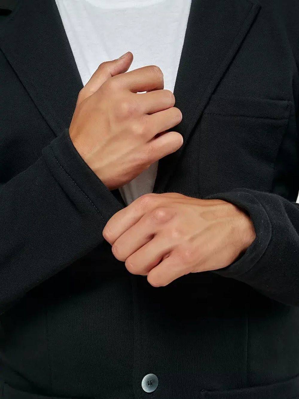 Пиджак-блейзер без подкладки со шлицей