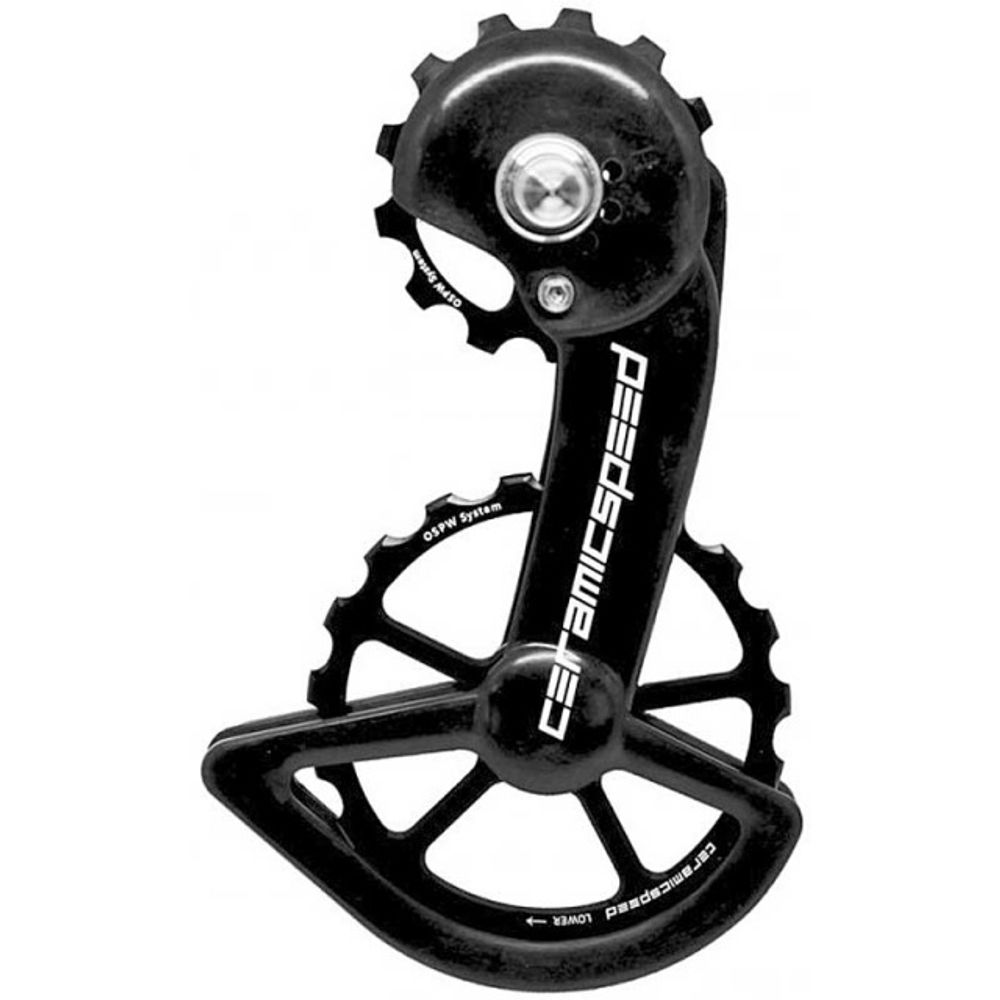 Арт 106316 Держатель роликов заднего переключателя CeramicSpeed Shimano DA9100&amp;ULT8000 черн