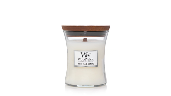 WoodWick Whit Teak& Jasmine 85г - Свеча ароматическая