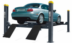 Подъемник четырехстоечный г/п 4000 кг для сход-развала KRW4WA