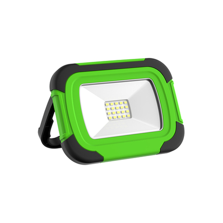 Прожектор светодиодный Gauss Portable, Powerbank, 10 Вт, 6500 К, IP44, зеленый