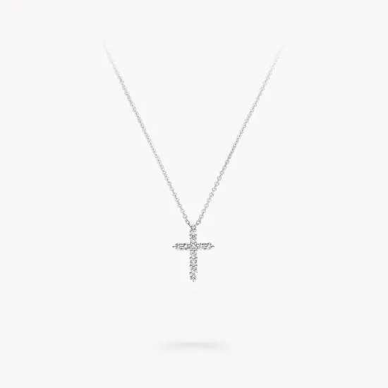 Крест Graff с круглыми бриллиантами
