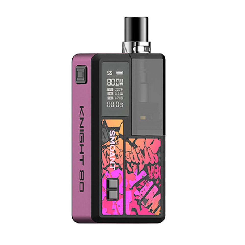 Набор Smoant Knight 80 Pod Kit - Starlight Purple Набор Smoant Knight 80 Pod Kit - Starlight Purple
