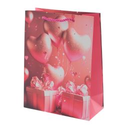 GAEM Пакет подарочный S (бумага 210г/м2, блок микс 12шт), L17,5 W9 H24 см, 4в.