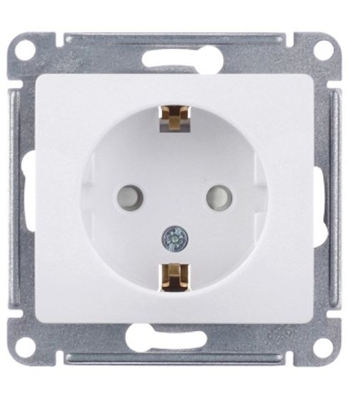 Механизм розетки комп. 1-м Glossa RJ45 кат.5е баклажан. SchE GSL001181K