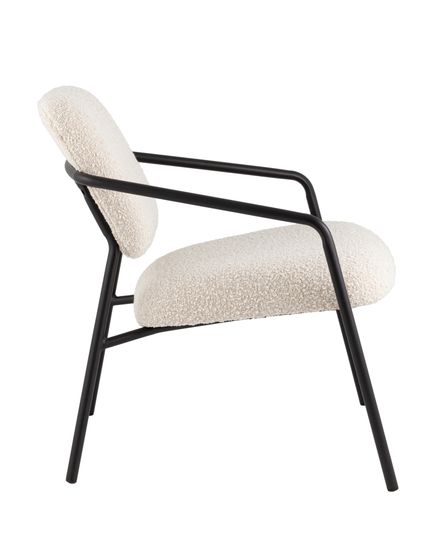 Кресло лаунж Rooney белый