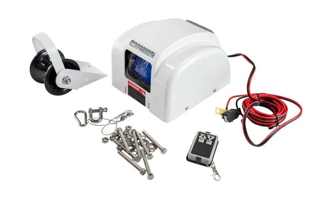 Лебедка якорная autoTRAC BigWater 45SW, RC,(alum)