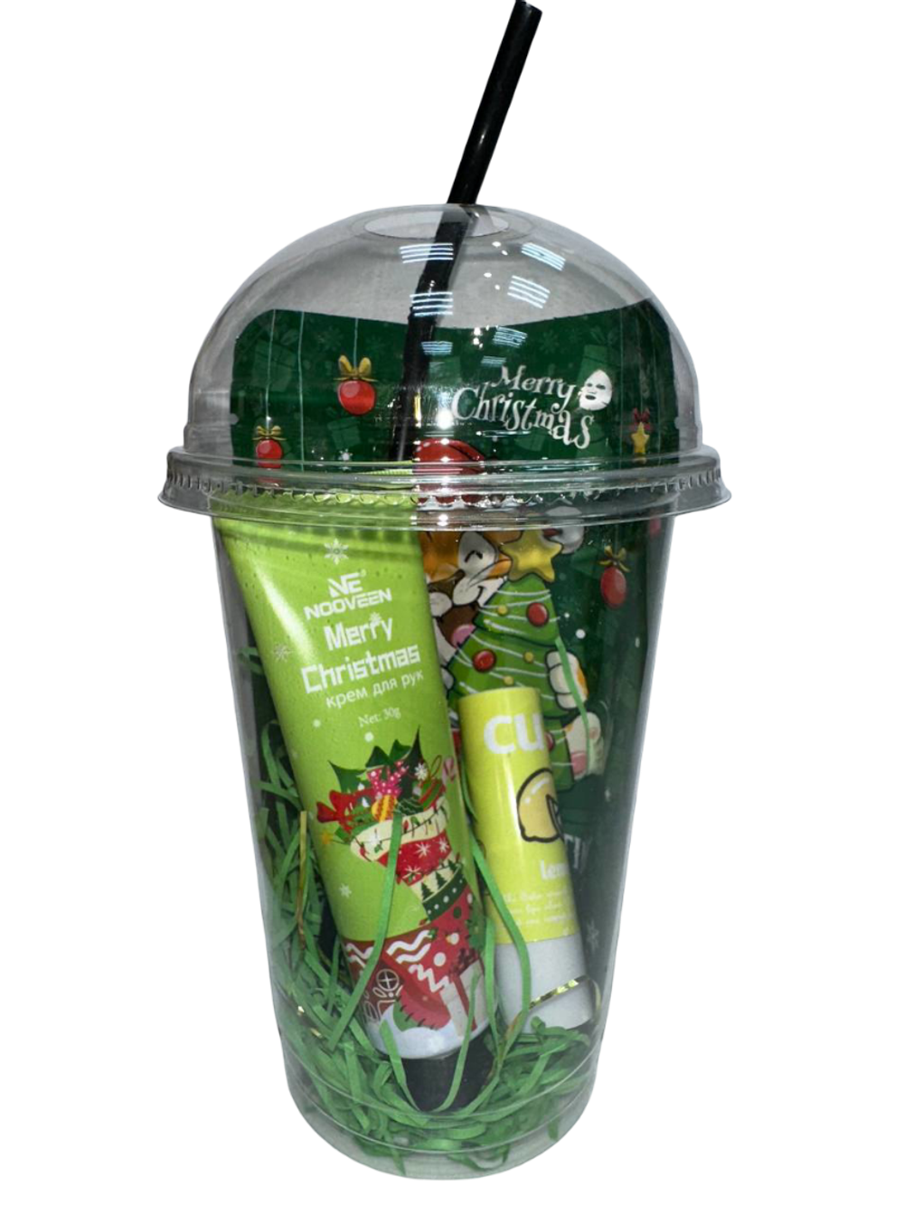 Стаканчик подарочный зеленый