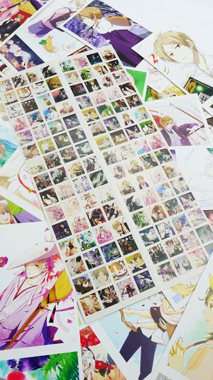 Набор открыток, карточек и наклеек "Тетрадь дружбы Нацумэ / The Natsume Book of Friends", 188 предметов