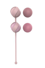 Набор вагинальных шариков Lola Games Valkyrie, 4 веса, d 2,9 см