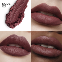 L’Oreal Paris x Mugler - Полуматовая помада с увлажняющим действием оттенок 03 Nude, 1 g