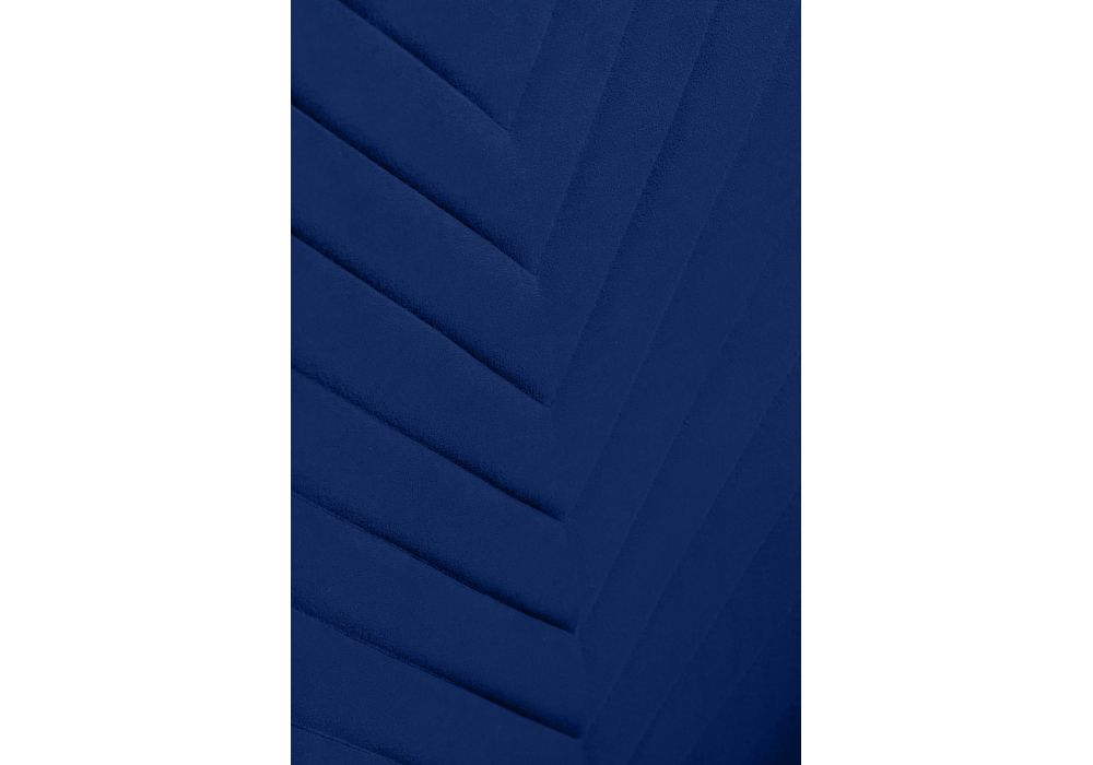 Стул на металлокаркасе Лулла темно-синий / черный