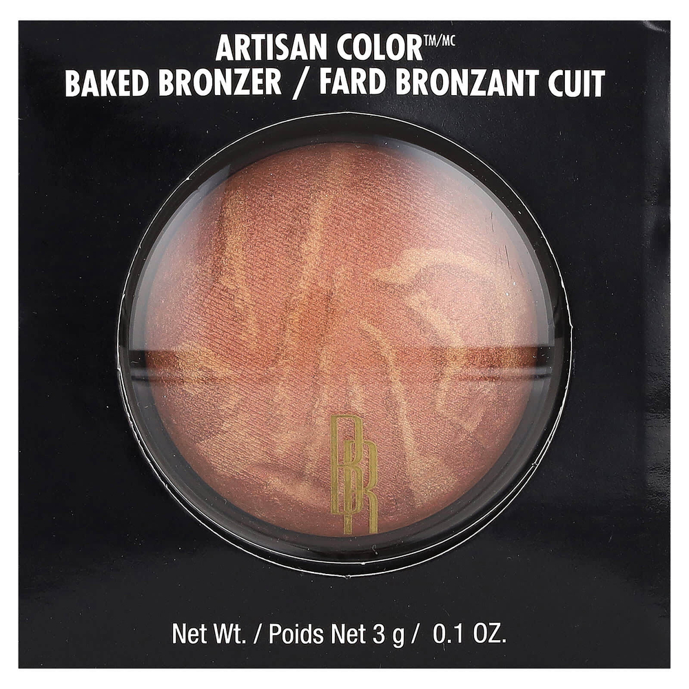 Black Radiance, Artisan Color, запеченный бронзер, 3515 Gingersnap, 3 г (0,1 унции)