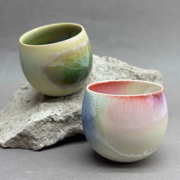 Чашка Камень, глина, 90мл