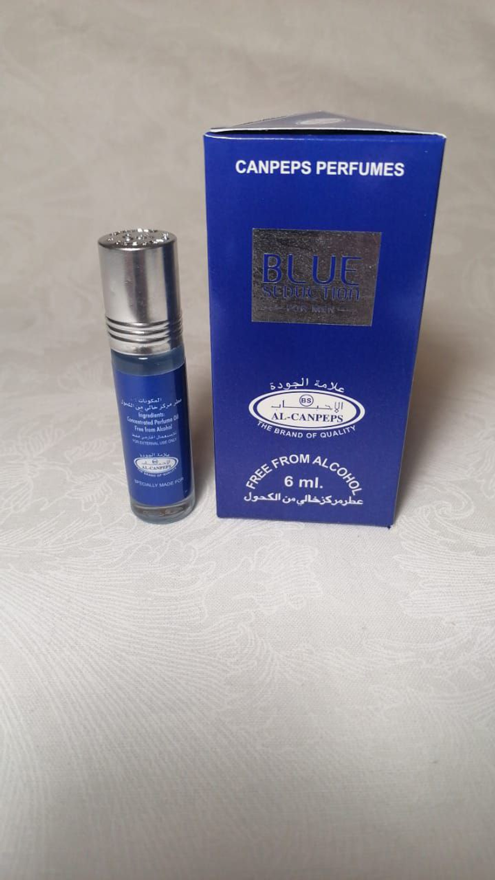 Духи масляные мужские Blue seduction, 6 мл