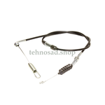 Трос управления движением для снегоуборщика длина: общая 128 см, троса 115 см, рубашки 84 см