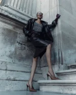 Юбка миди Castanea, Коричневая