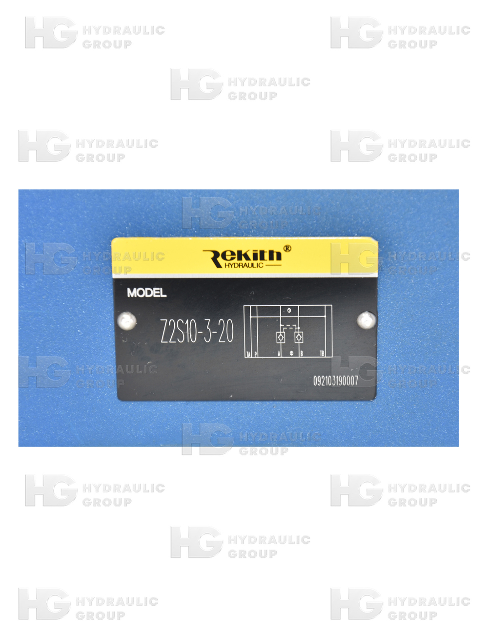 Клапан Z2S10-3-20 Rekith HYDRAULIC