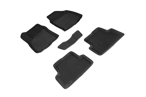 Коврики EVA 3D соты для Chevrolet Aveo II 2011-2020 Seintex.96823