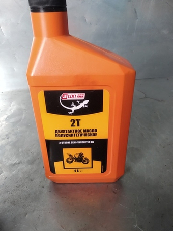 масло 2Т Triton полусинтетическое 1л.