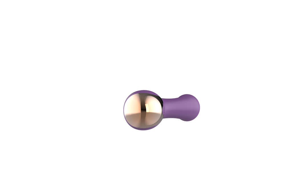Силиконовый вибратор с возвратно-поступательной стимуляцией SW24126-purple