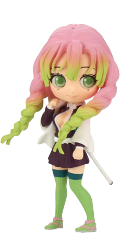 Фигурка Q Posket Demon Slayer: Kimetsu No Yaiba Petit Vol.4 (C:Mitsuri Kanroji)